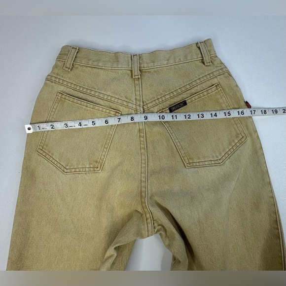 VTG 80’s SASSOON 100% Cotton Ultra High Rise Jeans Womens Small (2-4)* - Picture 10 of 11